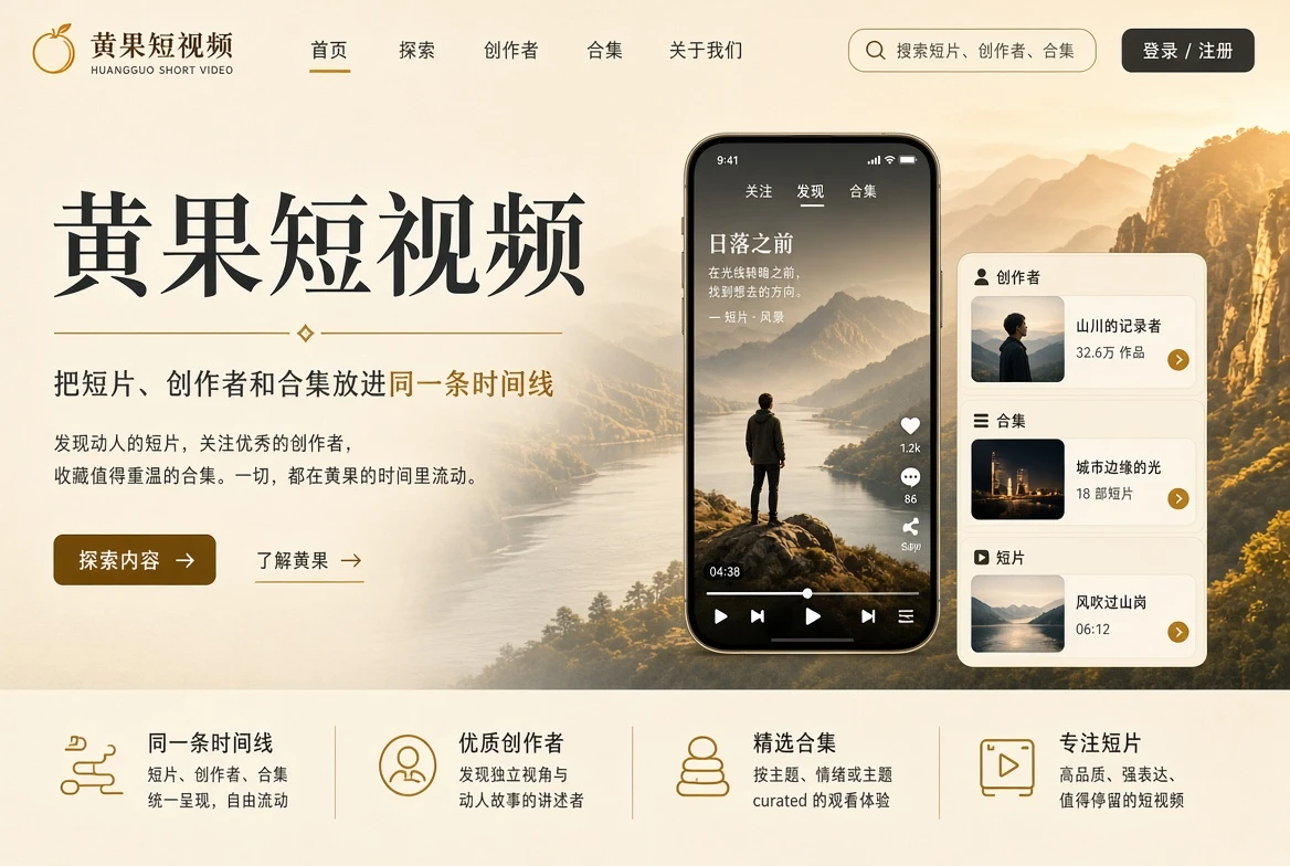黄果短视频短片精选封面