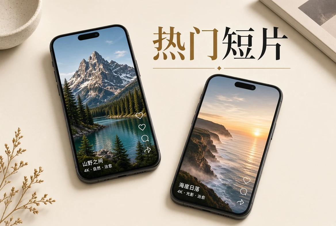 热门短片主题画面